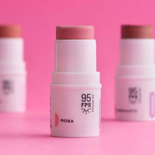Bastão 3 em 1 Blush, Batom e Sombra FPS 95 - Imagem 5